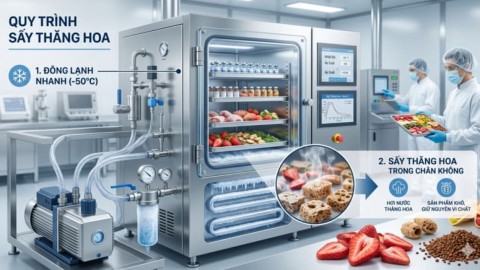 Công Nghệ Sấy Thăng Hoa Là Gì? So Sánh Với Bột Rau Củ Sấy Lạnh Bodcare